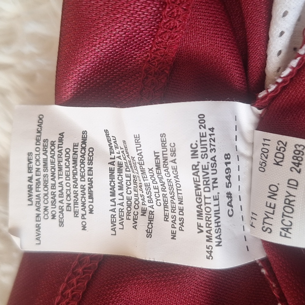 Red and Yellow Athletic Jersey Top Size M - Picture 9 of 9